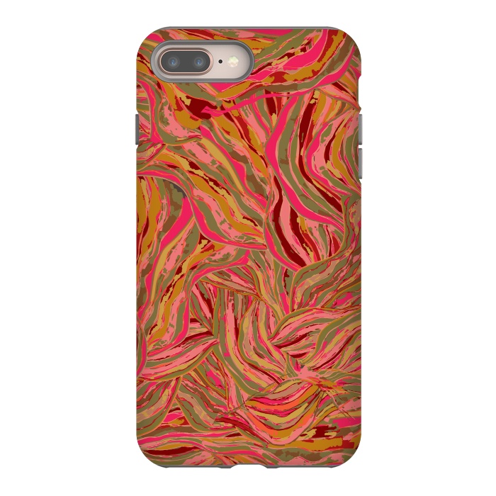 iPhone 7 plus StrongFit Rocky Ripples Carnival by Lotti Brown