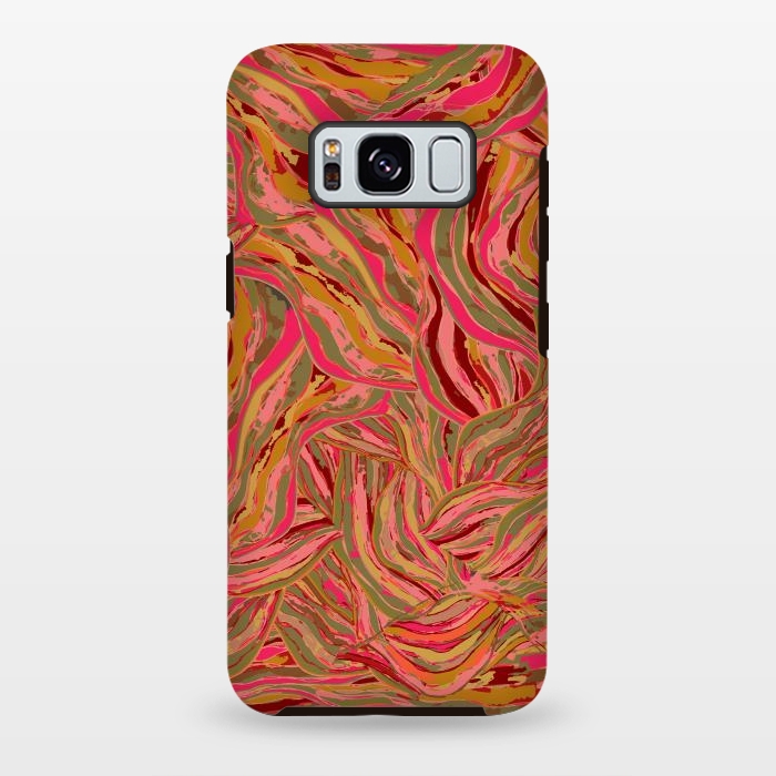 Galaxy S8 plus StrongFit Rocky Ripples Carnival by Lotti Brown