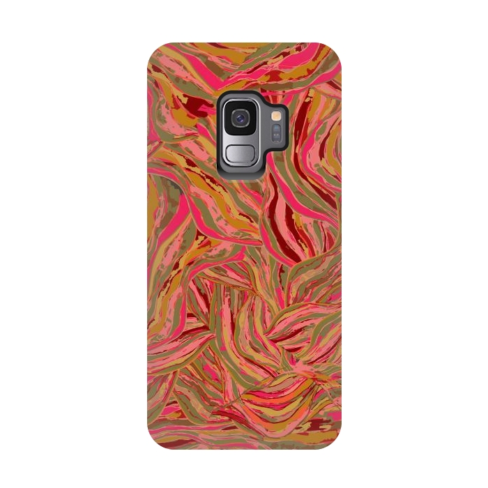 Galaxy S9 StrongFit Rocky Ripples Carnival by Lotti Brown