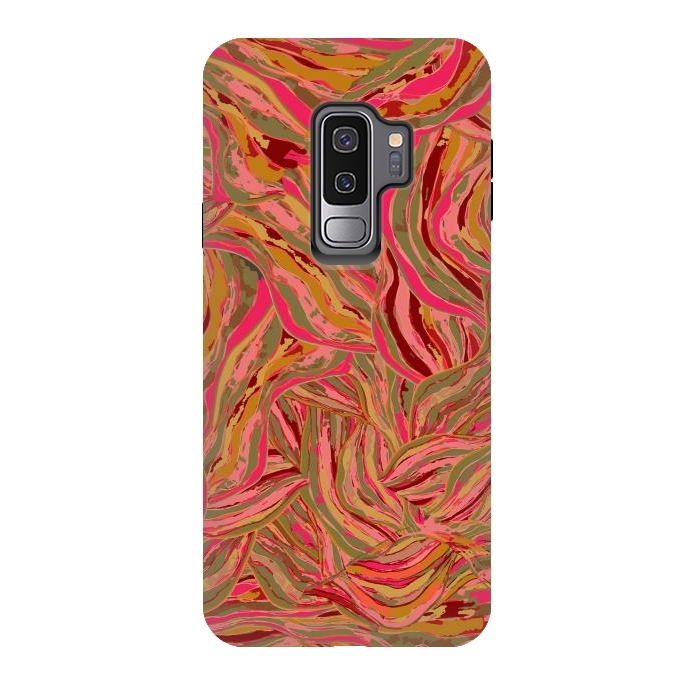 Galaxy S9 plus StrongFit Rocky Ripples Carnival by Lotti Brown