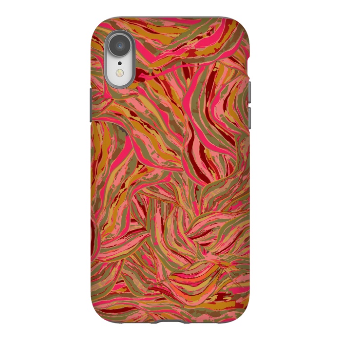 iPhone Xr StrongFit Rocky Ripples Carnival by Lotti Brown