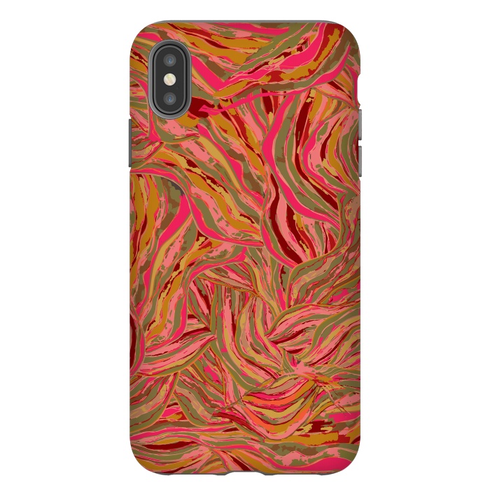 iPhone Xs Max StrongFit Rocky Ripples Carnival by Lotti Brown