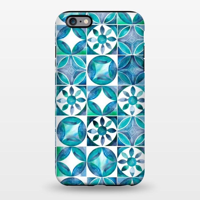 iPhone 6/6s plus StrongFit Mediterranean Tiles by gingerlique