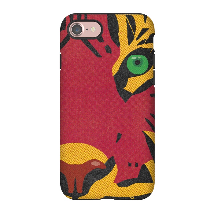 iPhone 7 StrongFit The tiger by absurdstyle