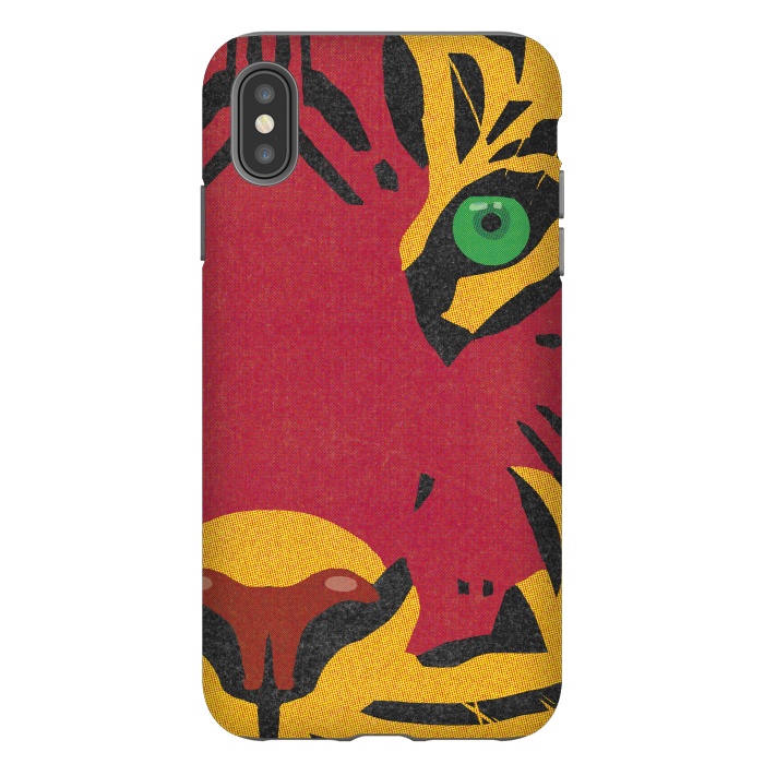 iPhone Xs Max StrongFit The tiger by absurdstyle