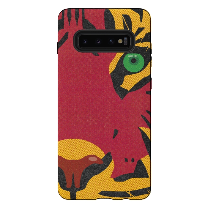 Galaxy S10 plus StrongFit The tiger by absurdstyle