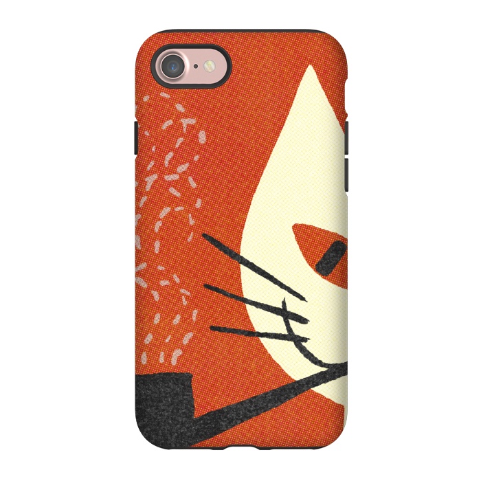 iPhone 7 StrongFit cool cat by absurdstyle