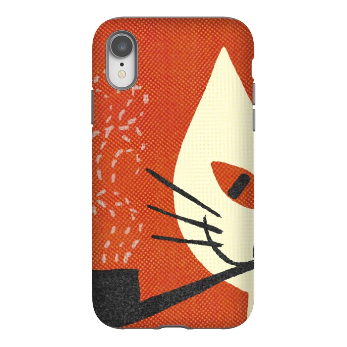 iPhone Xr StrongFit cool cat by absurdstyle
