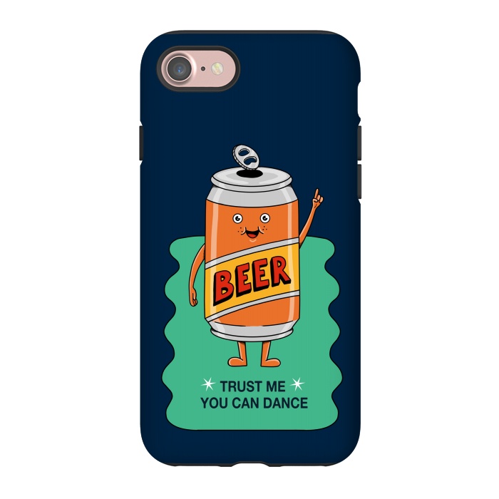 iPhone 7 StrongFit Beer you can dance by Coffee Man