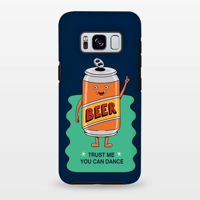 Galaxy S8 plus StrongFit Beer you can dance by Coffee Man