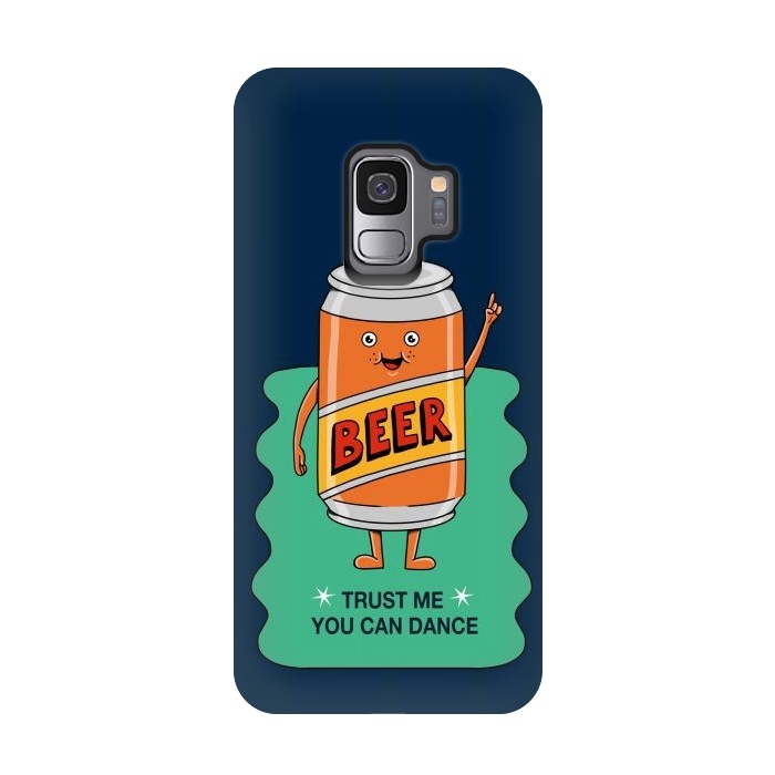 Galaxy S9 StrongFit Beer you can dance by Coffee Man