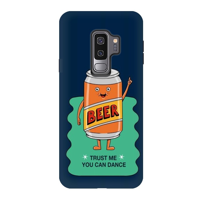 Galaxy S9 plus StrongFit Beer you can dance by Coffee Man