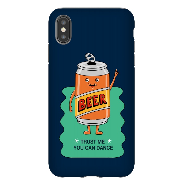 iPhone Xs Max StrongFit Beer you can dance by Coffee Man