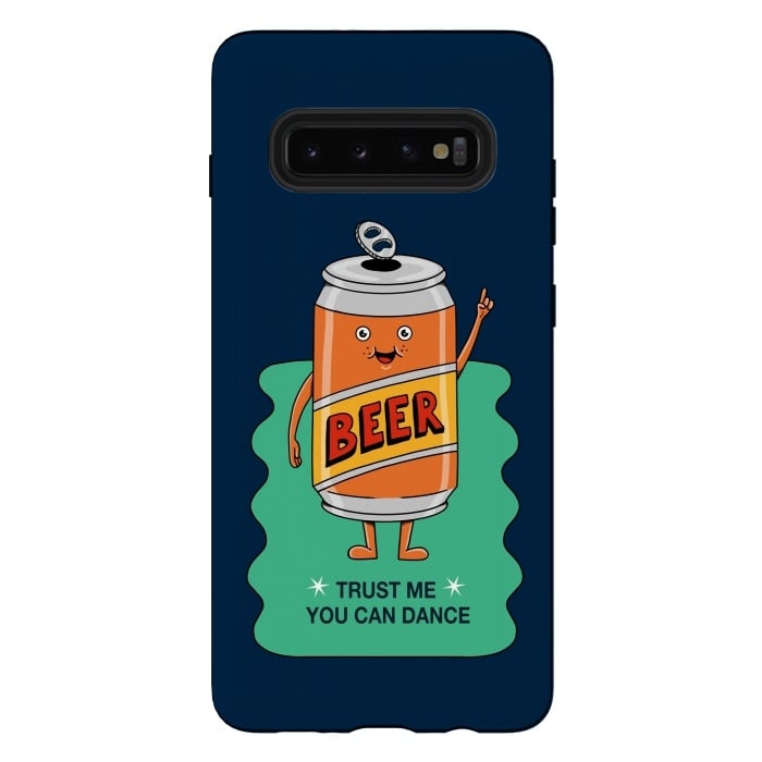 Galaxy S10 plus StrongFit Beer you can dance by Coffee Man