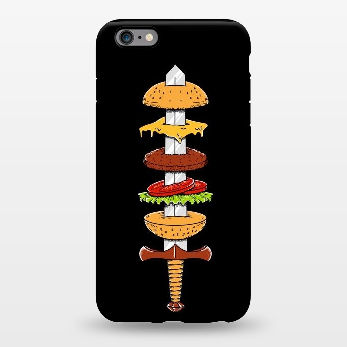 iPhone 6/6s plus StrongFit sword Burger by Coffee Man