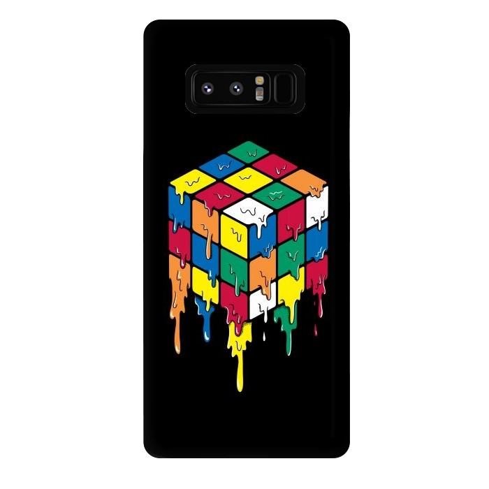 Galaxy Note 8 StrongFit Rubiks Cube by Coffee Man