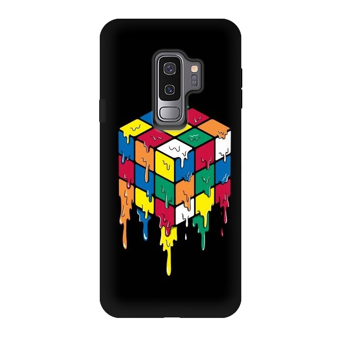 Galaxy S9 plus StrongFit Rubiks Cube by Coffee Man