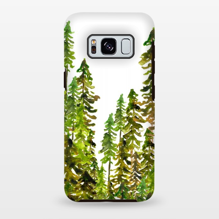 Galaxy S8 plus StrongFit Dark Forest by Amaya Brydon
