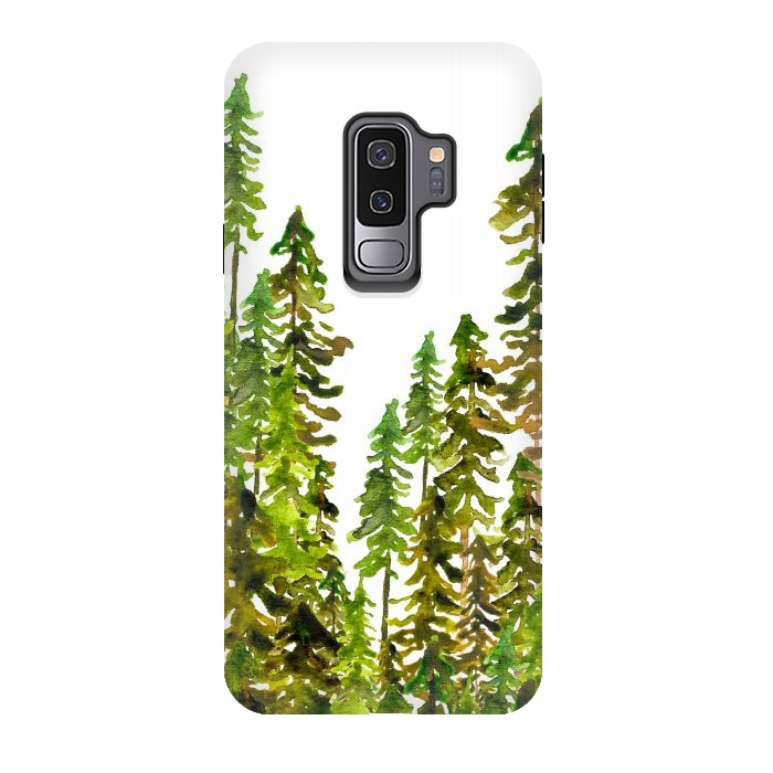 Galaxy S9 plus StrongFit Dark Forest by Amaya Brydon