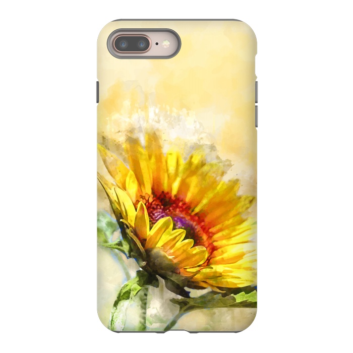 iPhone 7 plus StrongFit Blossom Sunny by Creativeaxle