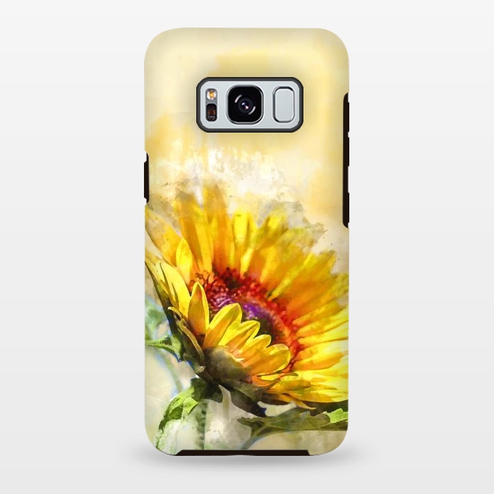 Galaxy S8 plus StrongFit Blossom Sunny by Creativeaxle