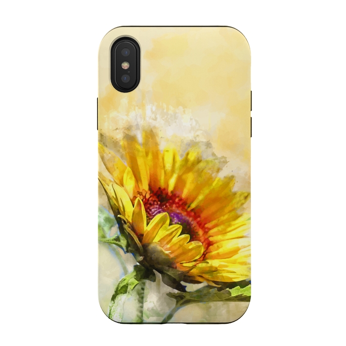 iPhone Xs / X StrongFit Blossom Sunny by Creativeaxle