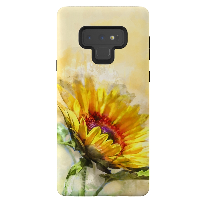 Galaxy Note 9 StrongFit Blossom Sunny by Creativeaxle