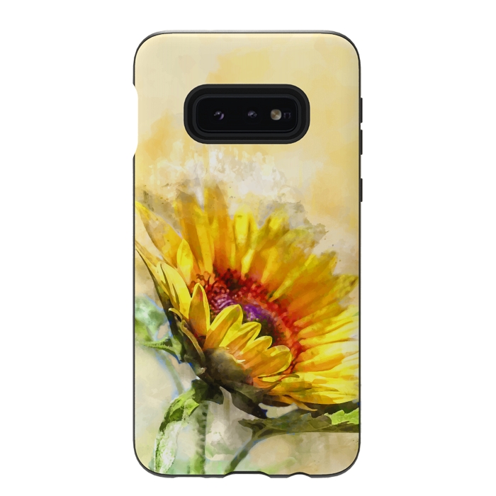 Galaxy S10e StrongFit Blossom Sunny by Creativeaxle