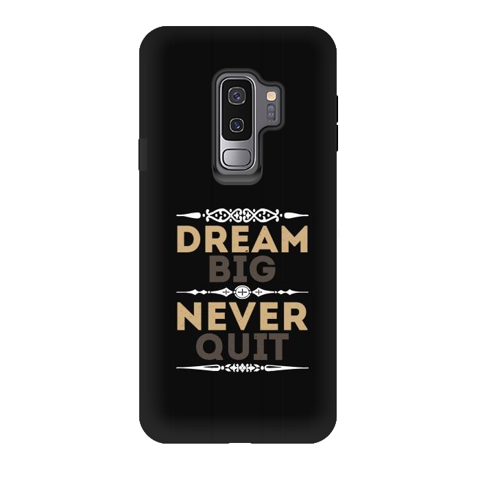 Galaxy S9 plus StrongFit dream big never quit by TMSarts