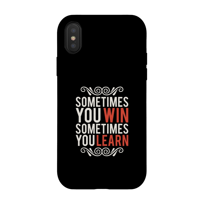 iPhone Xs / X StrongFit sometimes you win by TMSarts