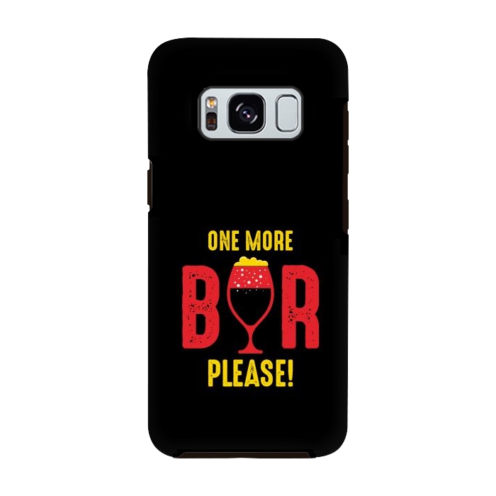 Galaxy S8 StrongFit one more beer please by TMSarts