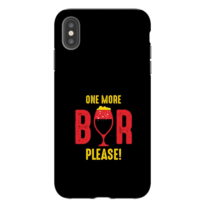 iPhone Xs Max StrongFit one more beer please by TMSarts