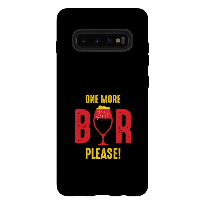 Galaxy S10 plus StrongFit one more beer please by TMSarts