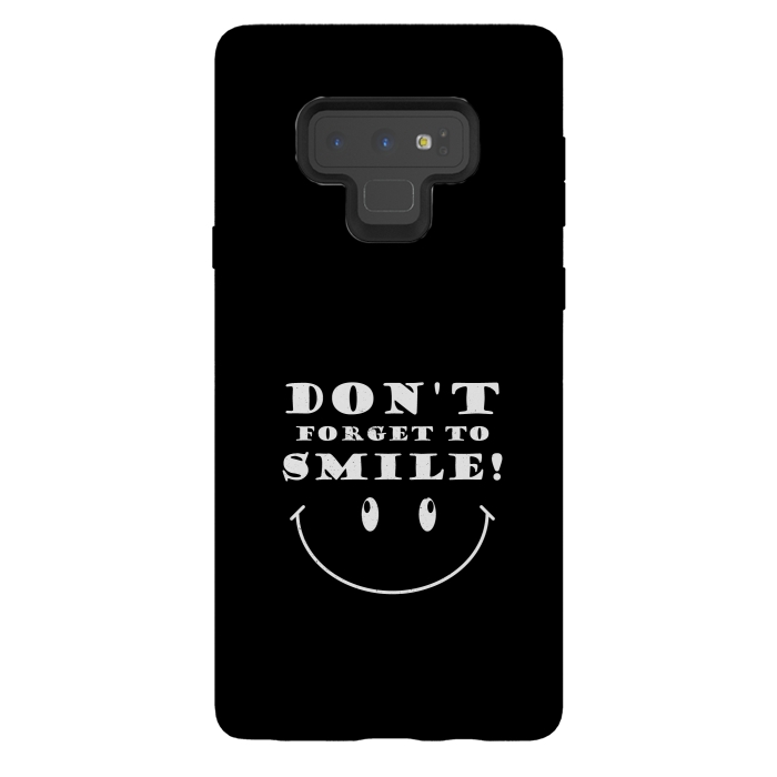 Galaxy Note 9 StrongFit dont forget to smile by TMSarts