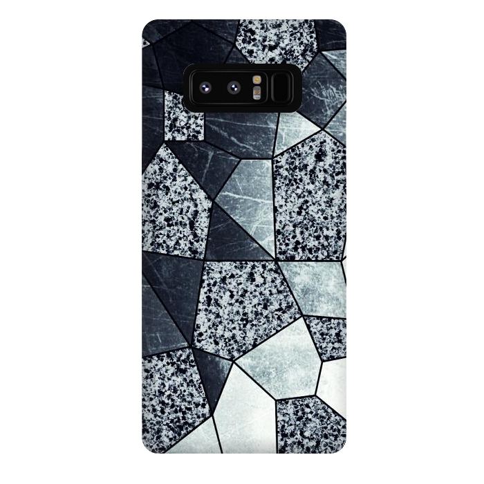 Galaxy Note 8 StrongFit Geometric marble. by Jms
