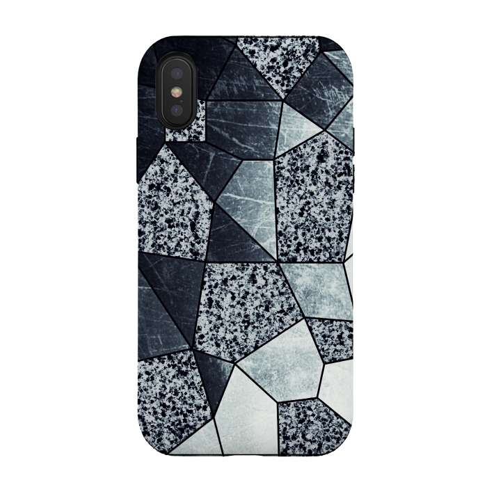 iPhone Xs / X StrongFit Geometric marble. by Jms