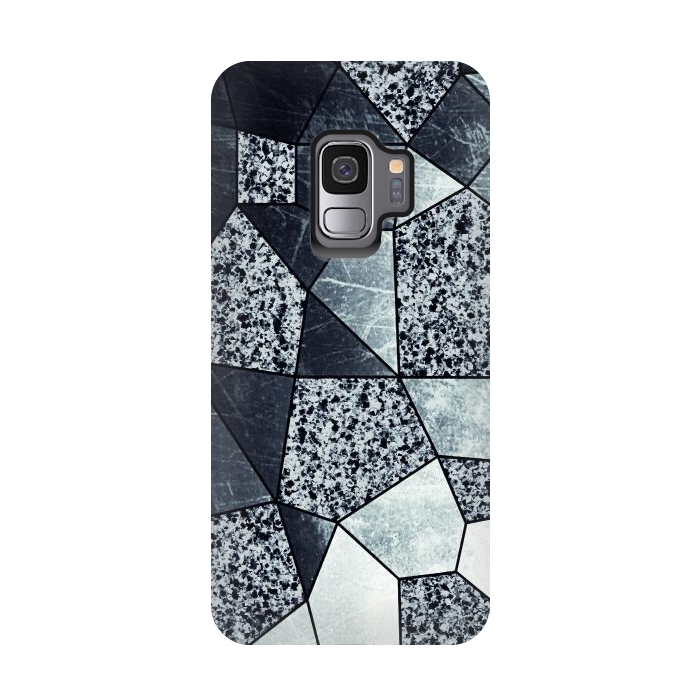 Galaxy S9 StrongFit Geometric marble. by Jms
