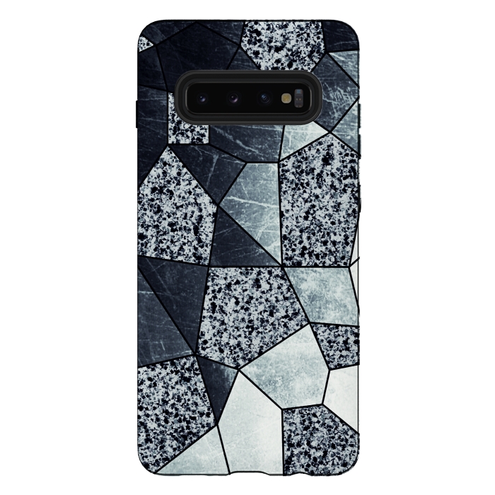 Galaxy S10 plus StrongFit Geometric marble. by Jms