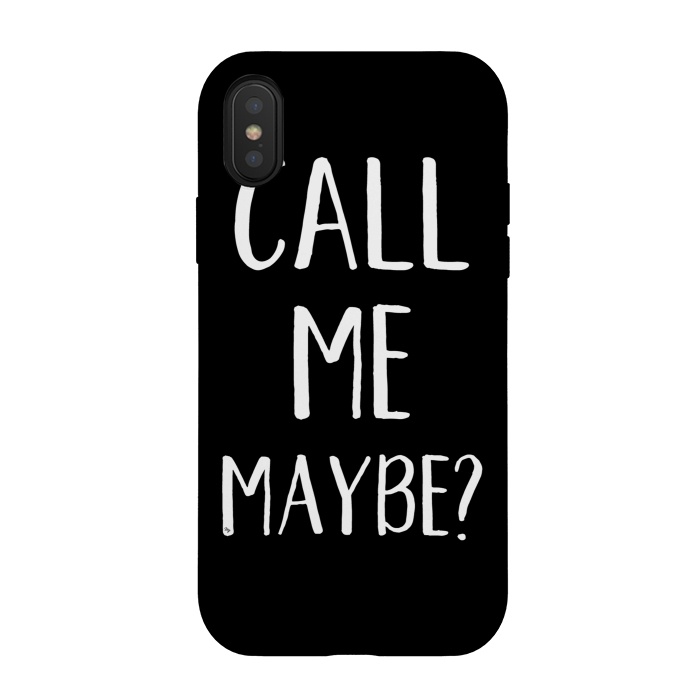 iPhone Xs / X StrongFit Call me maybe? by Martina