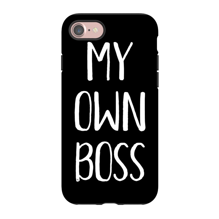 iPhone 7 StrongFit My own boss by Martina