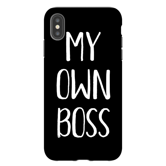 iPhone Xs Max StrongFit My own boss by Martina