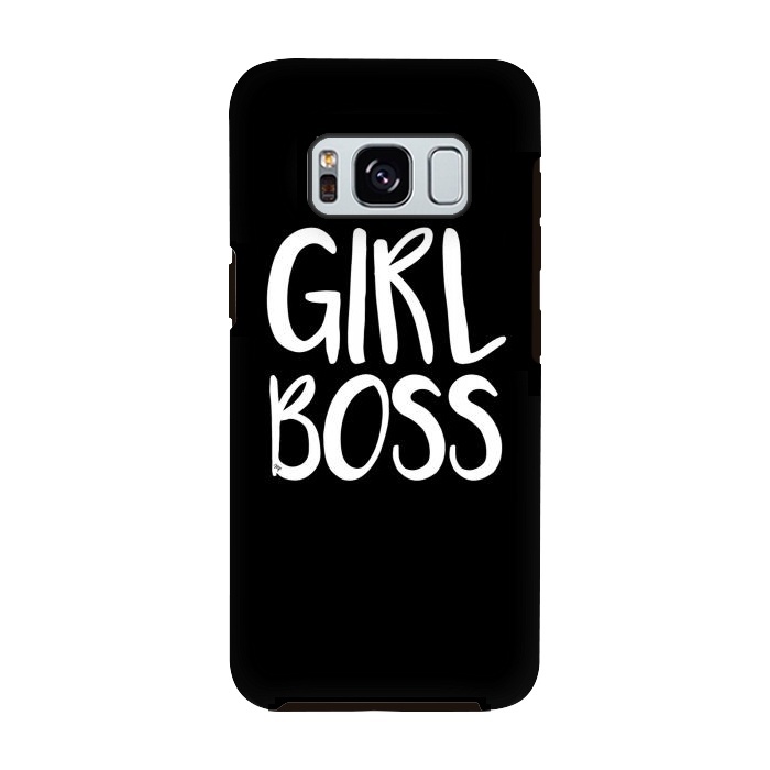 Galaxy S8 StrongFit Black Girl Boss by Martina