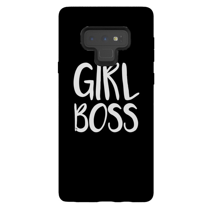 Galaxy Note 9 StrongFit Black Girl Boss by Martina
