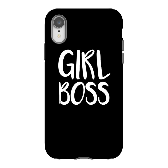 iPhone Xr StrongFit Black Girl Boss by Martina