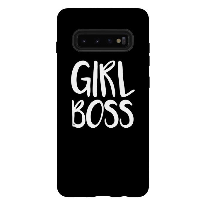 Galaxy S10 plus StrongFit Black Girl Boss by Martina