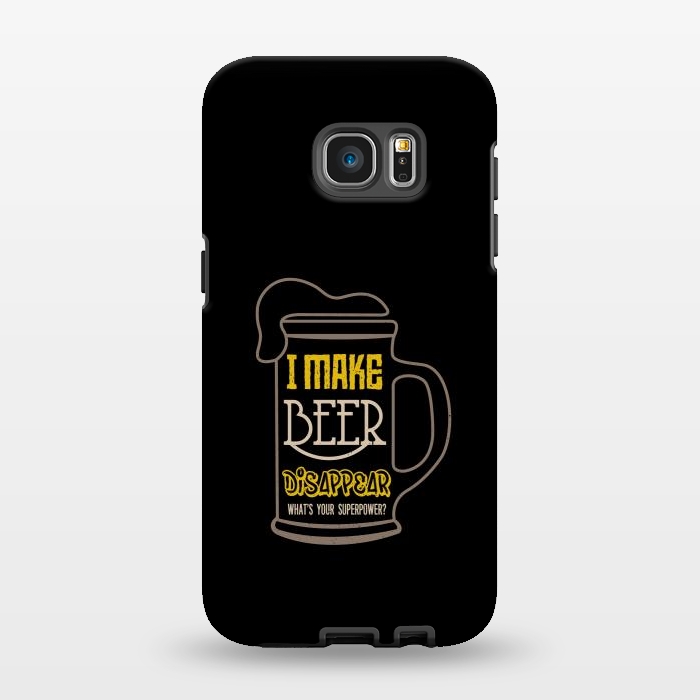 Galaxy S7 EDGE StrongFit i make beer disappear by TMSarts