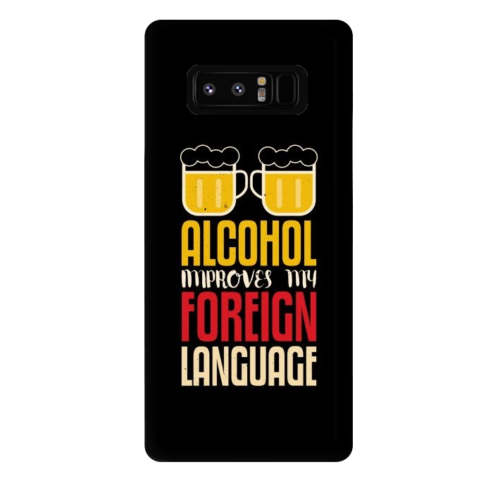 Galaxy Note 8 StrongFit alcohol foreign language by TMSarts