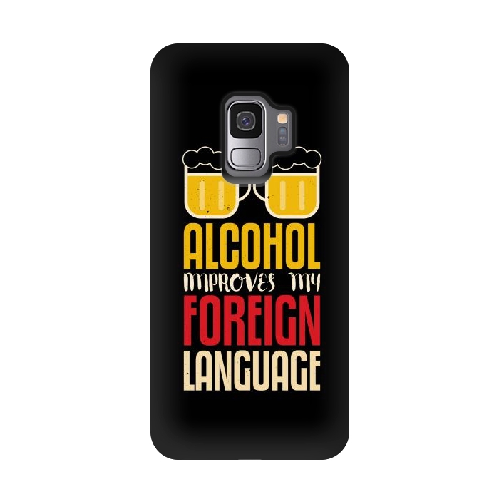 Galaxy S9 StrongFit alcohol foreign language by TMSarts