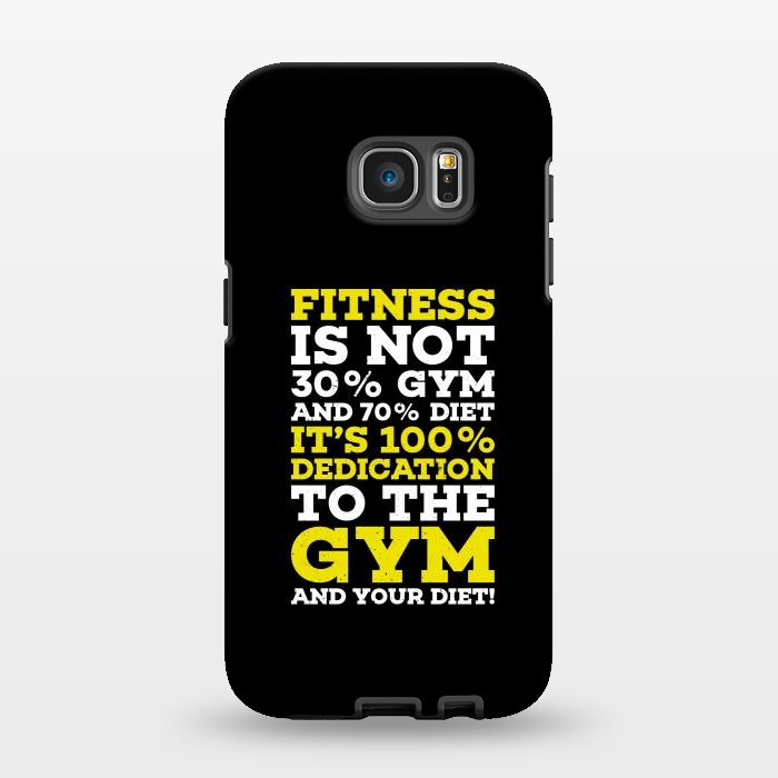 Galaxy S7 EDGE StrongFit fitness dedication by TMSarts