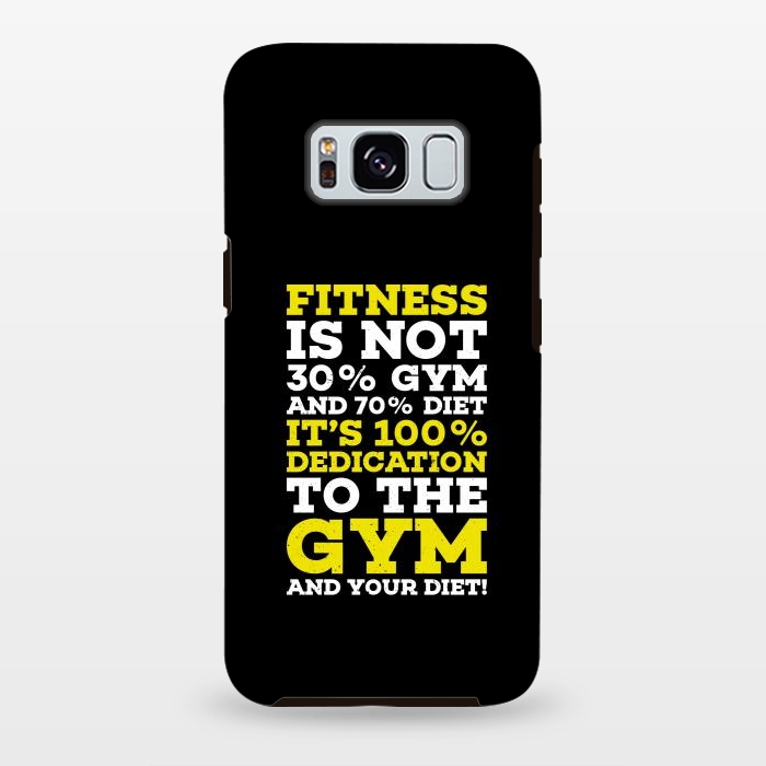 Galaxy S8 plus StrongFit fitness dedication by TMSarts